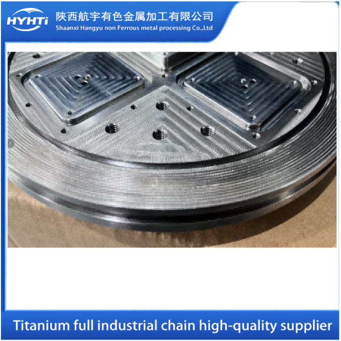 Gr.5 titaanisulamist massiivi elementplaat